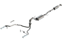 Borla F-150 2021 3.3L CC SB EC STB XL/XLT/Lariat/KR/Plnm/LTD 3/2.25 SRE Cat-Back S-Type Chrome Tips - My Store