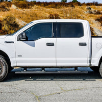 Westin Ram 15-21 Ford F-150 / 17-21 Ford F-250 & F350 Crew Cab R5 XD Nerf Step Bars - Black - Mammoth Racing -