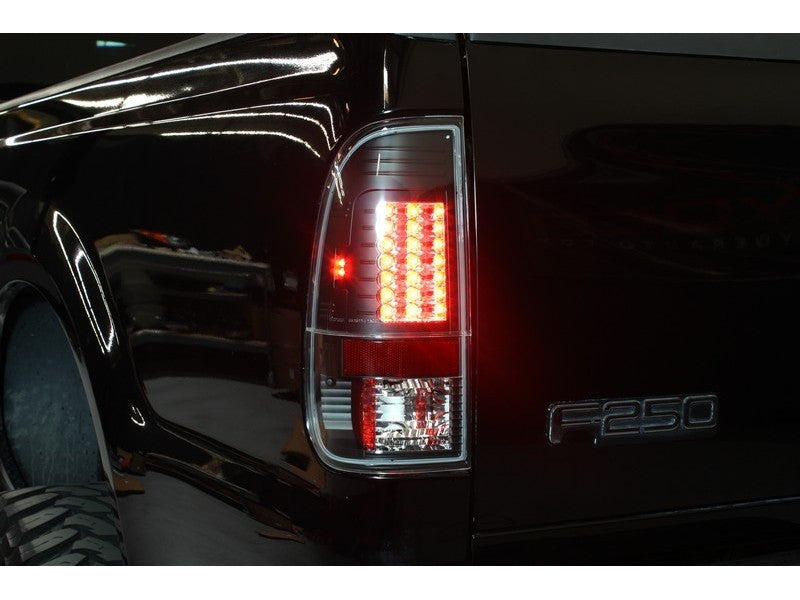 Spyder Ford F150 Styleside 97-03/F250 Version 2 LED Tail Lights Blk ALT-YD-FF15097-LED-G2-BK - Mammoth Racing -
