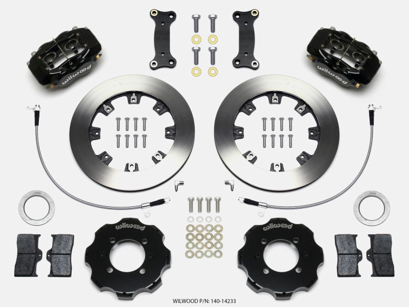 Wilwood Forged Dynalite Front Hat Kit 12.19in 2016-Up Mazda MX5 Miata w/ Lines - My Store