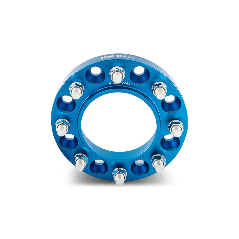 Mishimoto Borne Off-Road Wheel Spacers - 8X170 - 125 - 25mm - M14 - Blue - Mammoth Racing -