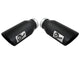 aFe Diesel Exhaust Tip Bolt On Black 4in Inlex x 6in Outlet x 15in - Mammoth Racing -