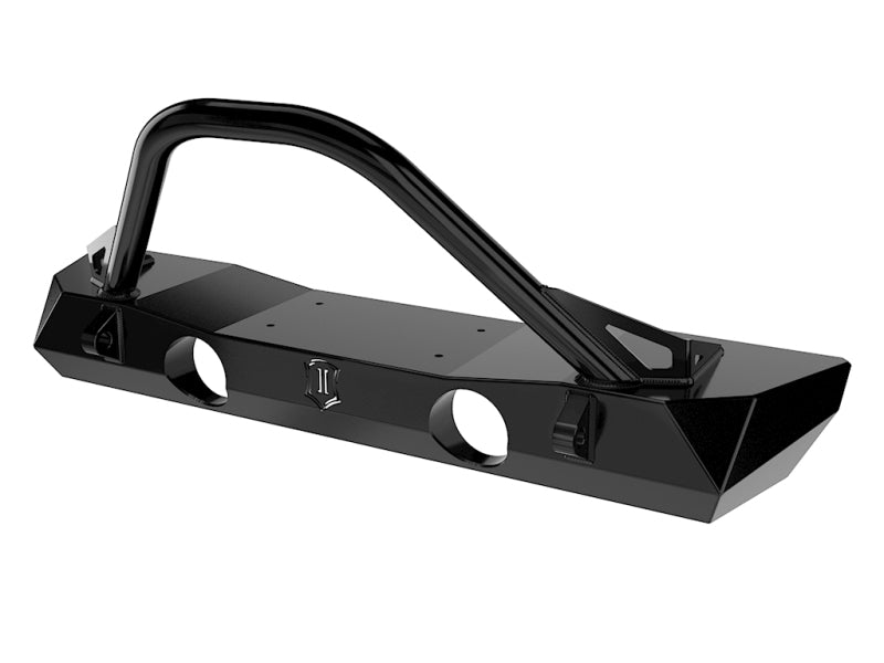 Icon 07-18 Jeep Wrangler JK Pro Series Front Bumper w/Bar/Tabs - Mammoth Racing -