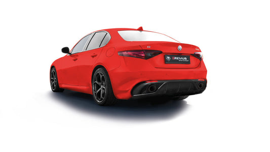 Remus 2016 Alfa Romeo Giulia Veloce 2.0L Turbo Multiair Cat Back Exhaust - Mammoth Racing -