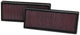 K&N Replacement Air Filter 12.563in O/S Length x 5.25in O/S Width x 1.625in H (Inc 2 Filters) - Mammoth Racing -