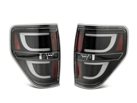Raxiom 09-14 Ford F-150 Styleside G2 LED Tail Lights -Black Housing (Clear Lens) - Mammoth Racing -