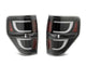 Raxiom 09-14 Ford F-150 Styleside G2 LED Tail Lights -Black Housing (Clear Lens) - Mammoth Racing -