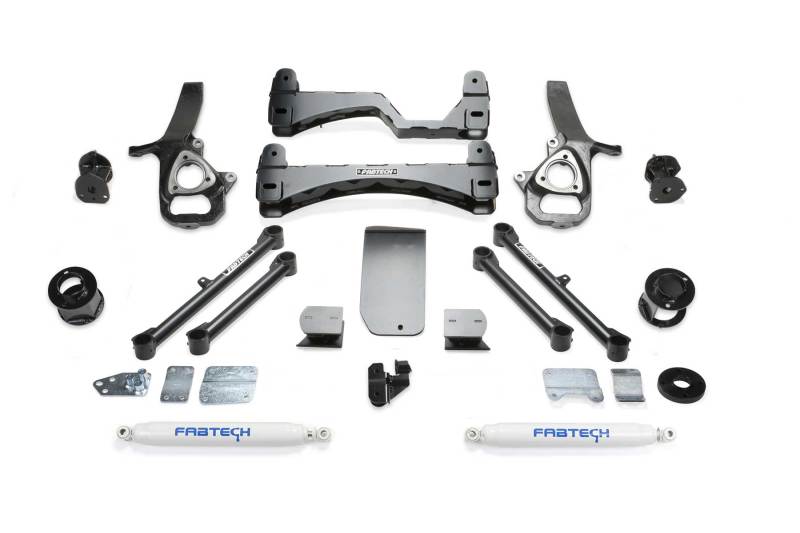 Fabtech 19-21 Ram 1500 4WD 6in Basic Sys w/Perf Shks - Mammoth Racing -