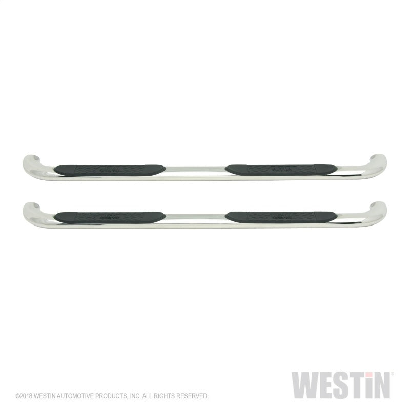 Westin 19-20 Dodge Ram 1500 Crew Cab (Except Classic) 4 Oval Nerf Step Bars - Stainless Steel - Mammoth Racing -