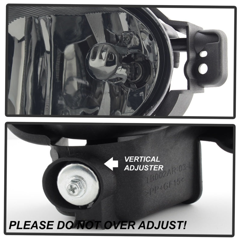 Spyder Acura TL 07-08 OEM Fog Lights wo/Switch Smoke FL-ATL08-SM - Mammoth Racing -