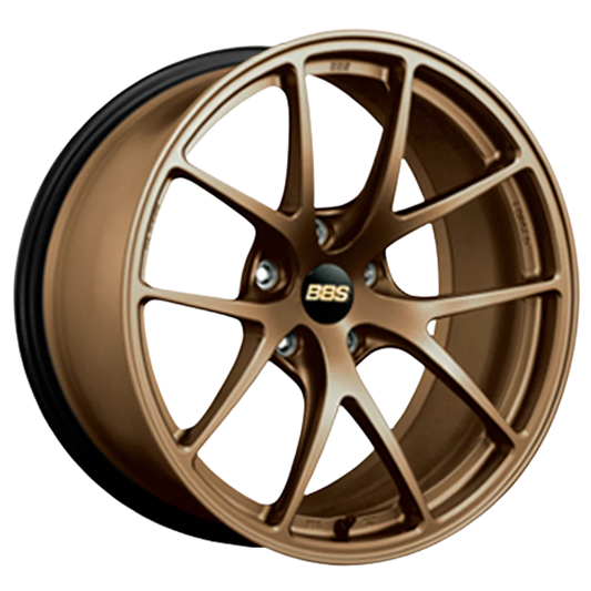 BBS RI-A 18x10 5x120 ET25 Satin Bronze -82mm PFS/Clip Required - Mammoth Racing -