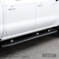 Westin 2019 Chevrolet Silverado/Sierra 1500 Crew Cab Thrasher Running Boards - Textured Black - Mammoth Racing -