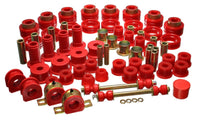 Energy Suspension 94-01 Dodge Ram 1500 2WD / 94-02 Ram 2500/3500 2WD Red Hyper-flex Master Bushing S - Mammoth Racing -