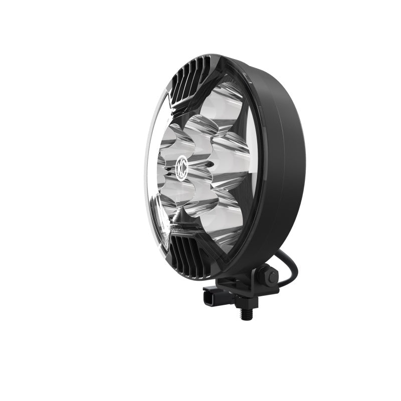 KC HiLiTES SlimLite 6in. LED Light 50w Spot Beam (Pair Pack System) - Black - Mammoth Racing -