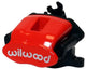 Wilwood Caliper-Combination Parking Brake-L/H-Red 41mm piston .81in Disc - Mammoth Racing -