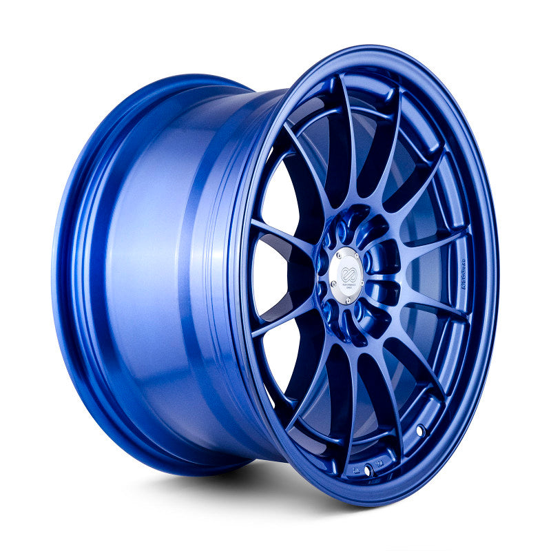 Enkei NT03+M 18x9.5 5x114.3 40mm Offset 72.6mm Bore Victory Blue Wheel G35/350z (MOQ 40) - Mammoth Racing -