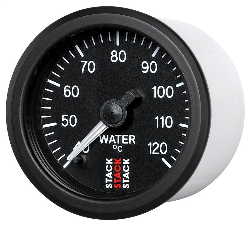 Autometer Stack 52mm 40-120 Deg C 1/8in Nptf Male Pro Stepper Motor Water Temp Gauge - Black - My Store