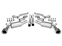 Borla 10-13 Chevy Camaro SS 6.2L Single Round Tip Touring Cat Back Exhaust w/ Single Split Rear Exit - My Store