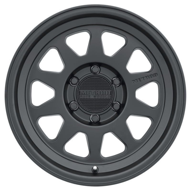 Method Mr316 18x9 +18mm Offset 6x5.5 106.25mm CB Matte Black Wheel - Mammoth Racing -