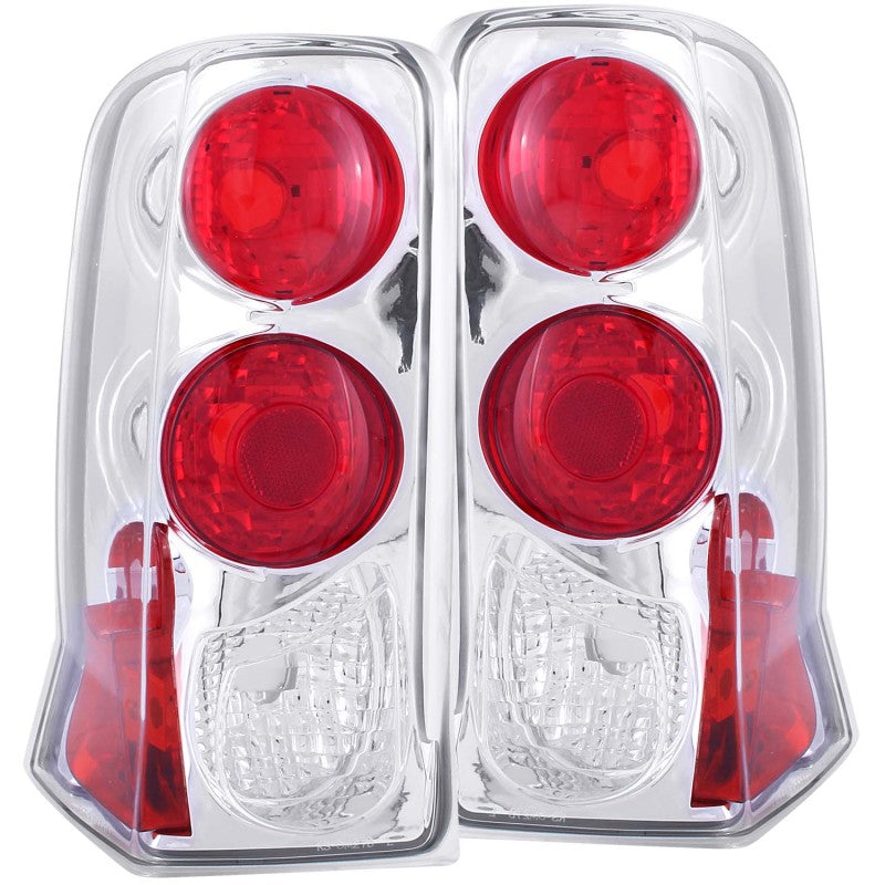 ANZO 2002-2006 Cadillac Escalade Taillights Chrome - Mammoth Racing -