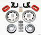 Wilwood Forged Dynalite P/S Rear Kit Drilled Red Ford 8.8 w/2.5in Offset-5 Lug - My Store