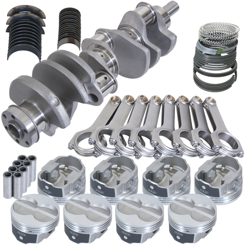 Eagle 4340 Forged 351 Windsor 408 Rotating Assembly Kit (Unbalanced) - Mammoth Racing -