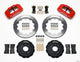 Wilwood Fsli4 Front Hat Kit 13.00in Drilled Red Nissan 240sx - My Store