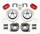 Wilwood Dynapro Lug Mount P/S Park Brake Kit Red Big Ford New 2.38in Off Bronco 5 x 5.50 - My Store