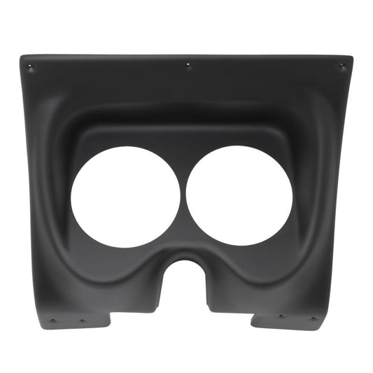 Autometer 67-68 Camaro/Firebird (2 5in.) Direct Fit Gauge Pod - Black Finish - My Store