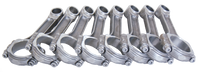 Eagle Chevrolet 400/350 Press-Fit I-Beam Connecting Rod Set (Set of 8) - Mammoth Racing -