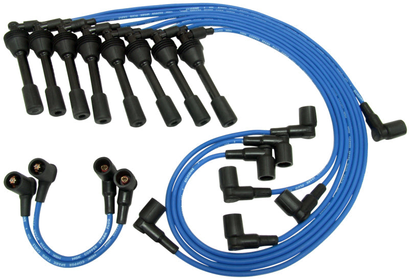 NGK Porsche 928 1991-1987 Spark Plug Wire Set - Mammoth Racing -