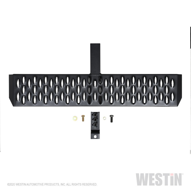 Westin Grate Steps Hitch Step - Textured Black - Mammoth Racing -