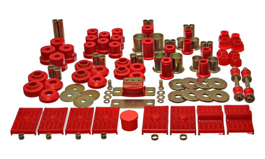 Energy Suspension 76-79 Firebird / 75-79 Nova Red Hyper-flex Master Bushing Set - My Store