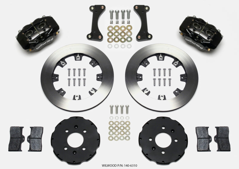 Wilwood Forged Dynalite Front Hat Kit 12.19in 90-99 Civic w/240 mm Disc - My Store