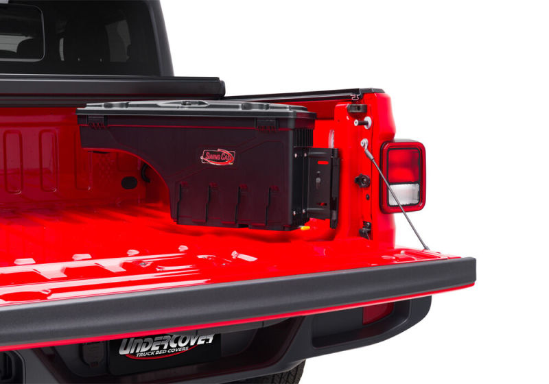 UnderCover 2020 Jeep Gladiator Passengers Side Swing Case - Black Smooth - Mammoth Racing -