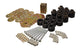 Energy Suspension Body Mount Set 1in Lift W/Hardware  - Black - Mammoth Racing -