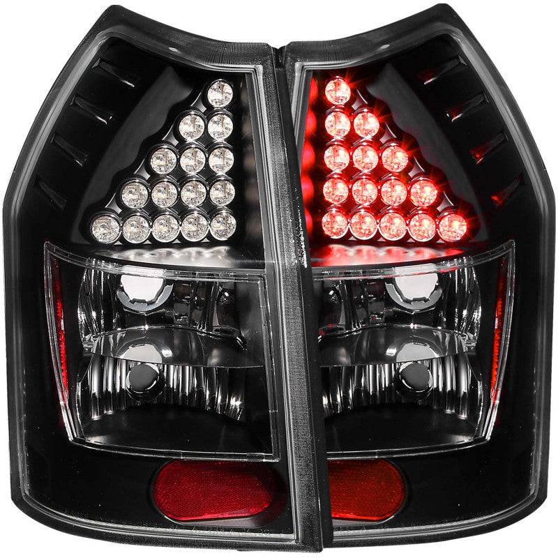 ANZO 2005-2008 Dodge Magnum LED Taillights Black - Mammoth Racing -