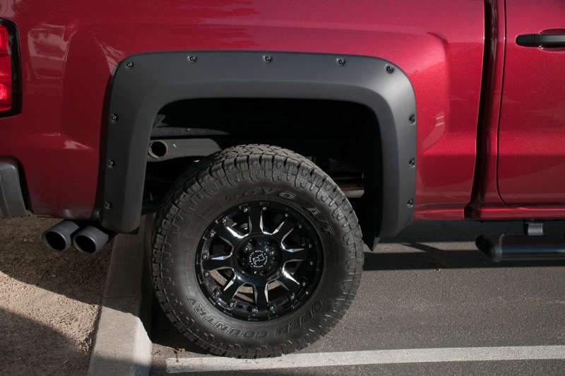 EGR 14+ Chev Silverado 5ft Bed Bolt-On Look Fender Flares - Set - Matte - Mammoth Racing -