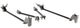 Ridetech Universal Weld-in Triangulated 4 Link Kit Polished Stainless - Mammoth Racing -
