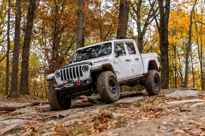 N-Fab Trail Slider Steps 2020 Jeep Wrangler Gladiator JT 4 Door All Beds - SRW - Textured Black - Mammoth Racing -