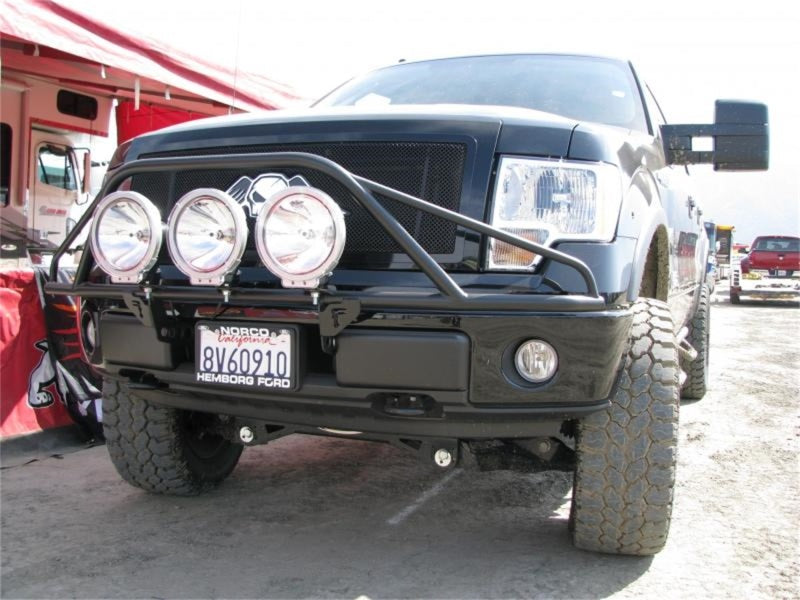 N-Fab Pre-Runner Light Bar 09-14 Ford F150/Lobo/Raptor - Gloss Black - Mammoth Racing -
