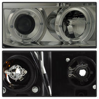 Spyder Toyota Tundra 07-13 Projector Headlights LED Halo LED Smke PRO-YD-TTU07-HL-SM - Mammoth Racing -