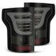 AlphaRex 15-17 Ford F-150 (Excl Models w/Blind Spot Sensor) PRO-Series LED Tail Lights Jet Black - My Store