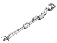 AWE 16-22 Toyota Tacoma 0FG Catback Exhaust w/ BashGuard - Dual Chrome Silver Tips - My Store