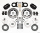 Wilwood Forged Dynalite Front Kit 11.00in Drilled 1970-1973 Mustang Disc & Drum Spindle - Mammoth Racing -