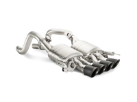 Akrapovic 14-19 Chevrolet Corvette Stingray (Excl Grand Sport) Slip-On Line (Titanium) w/Carbon Tips - My Store