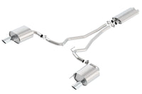 Borla Touring Cat Back 15-17 Ford Mustang 3.7L V6 MT/AT 2.25in Pipe 4in Single Round Rolled Tips - My Store