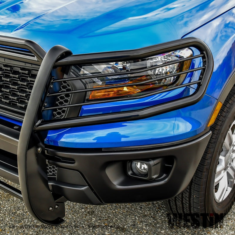 Westin 19-20 Ford Ranger Sportsman Grille Guard - Black - Mammoth Racing -