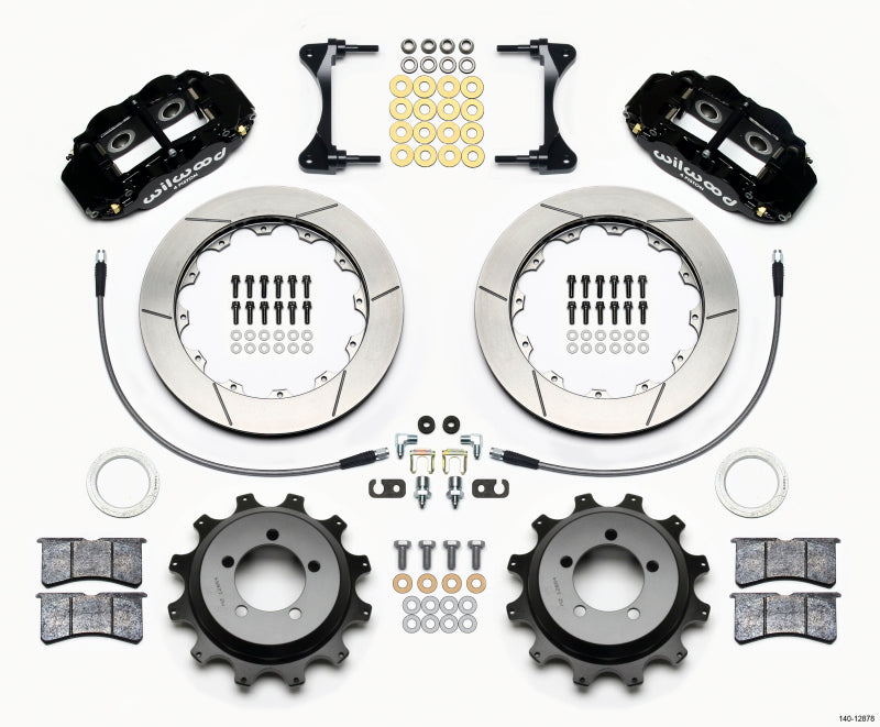 Wilwood Narrow Superlite 4R Rear Kit 12.88in 99-05 WRX / 99-07 Impreza - Mammoth Racing -