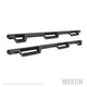 Westin 99-16 Ford F-250/350/450/550 CC (6.75ft Bed) HDX Drop Whl to Whl Nerf Step Bars - Text Blk - Mammoth Racing -